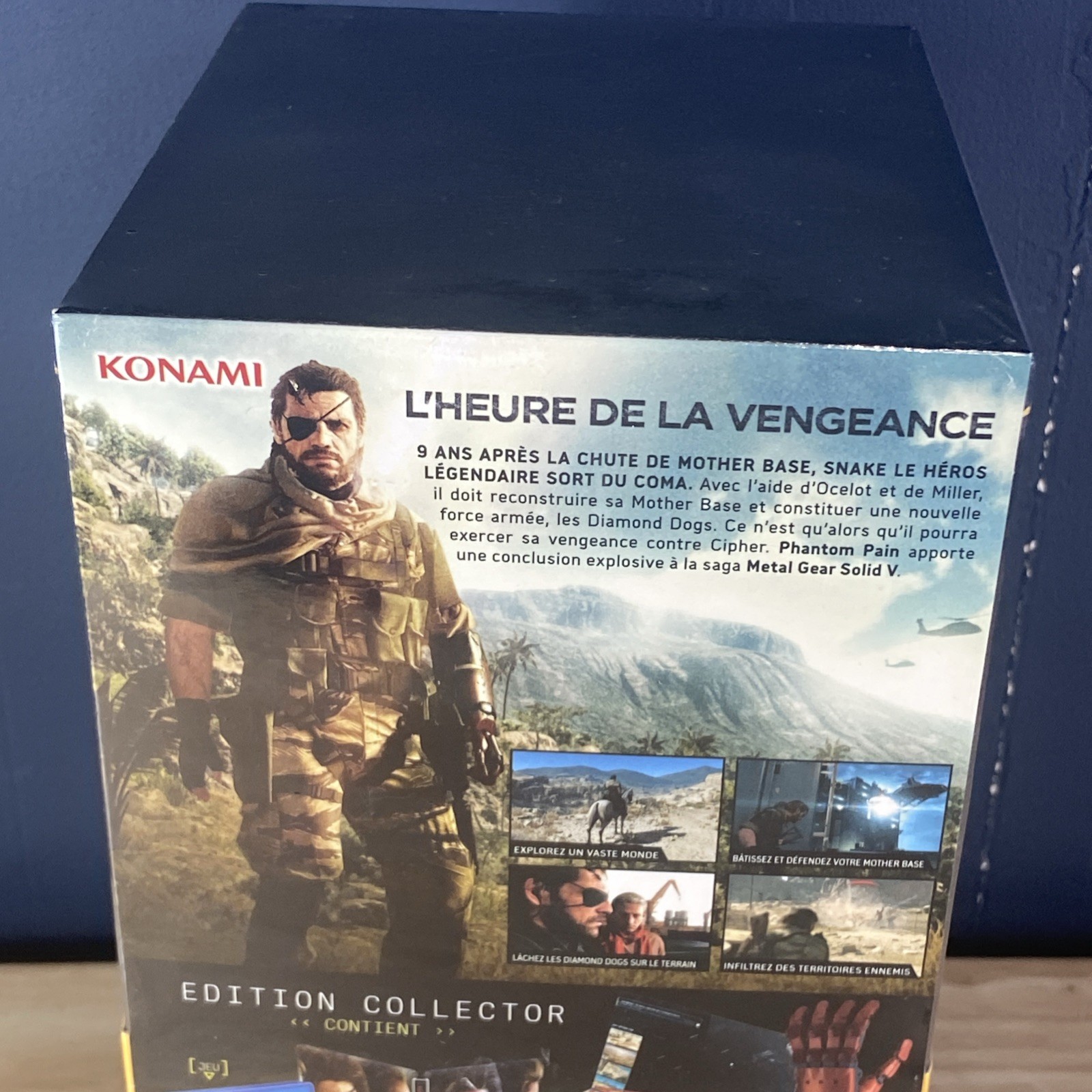 Metal Gear Solid V: The Phantom Pain Edition Collector Ps4 Yellow Strap