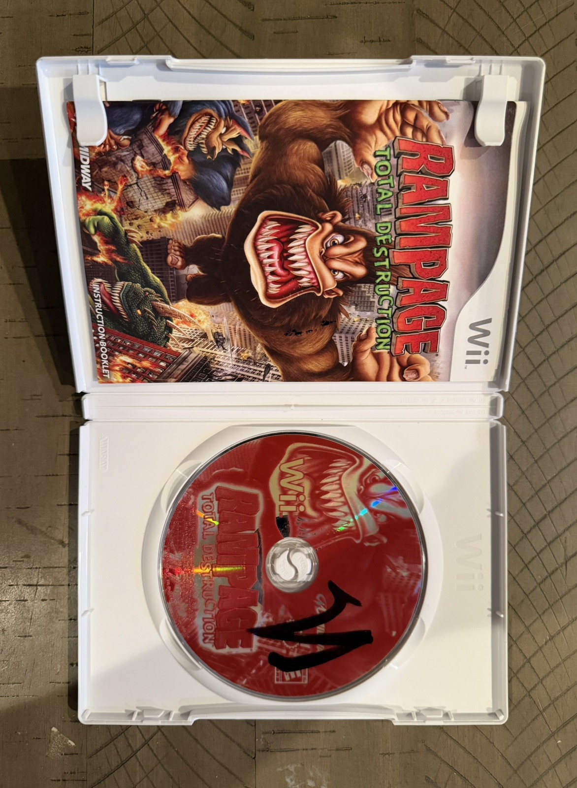 Rampage: Total Destruction; CIB (Nintendo Wii, 2006)