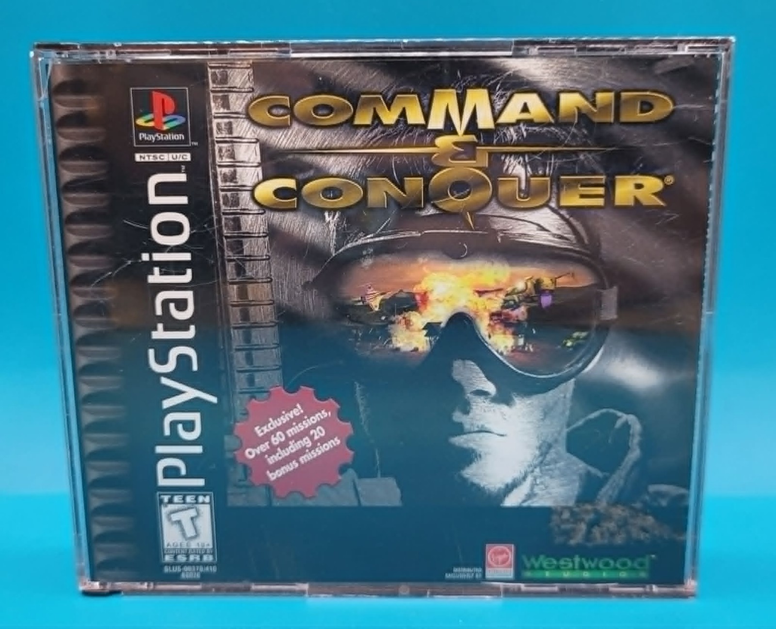 Command & Conquer (Sony PlayStation 1 PS1, 1995) Complete – Tested & Working!