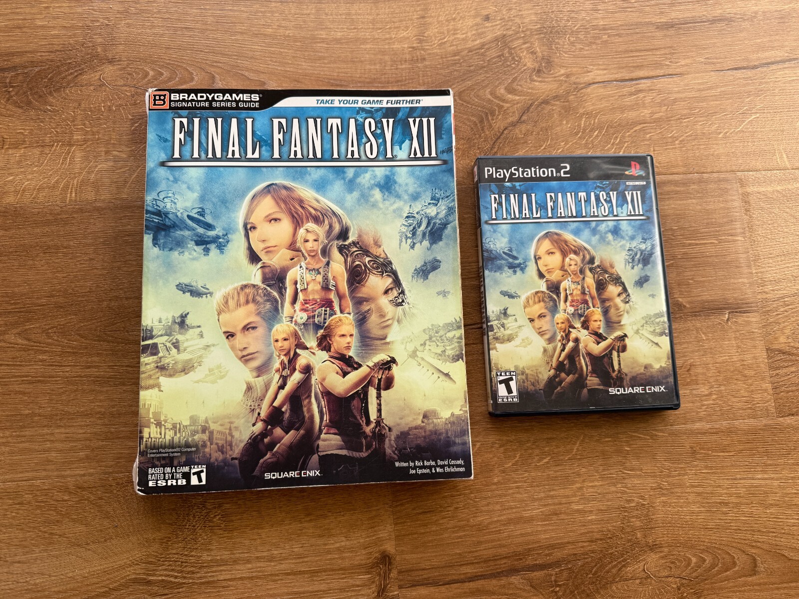 Sony Playstation 2 Final Fantasy XII Game + Strategy Guide w/Poster Tested Works