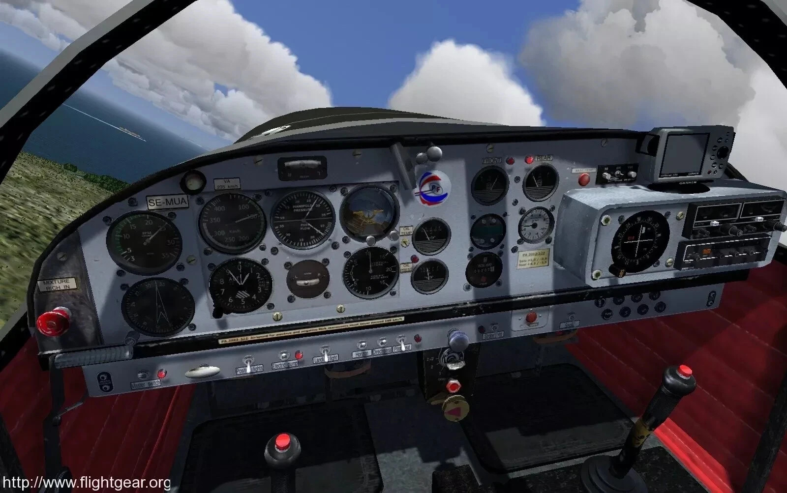 FlightGear 2024-Professional Flight Simulator-Plane-Video Game-Windows