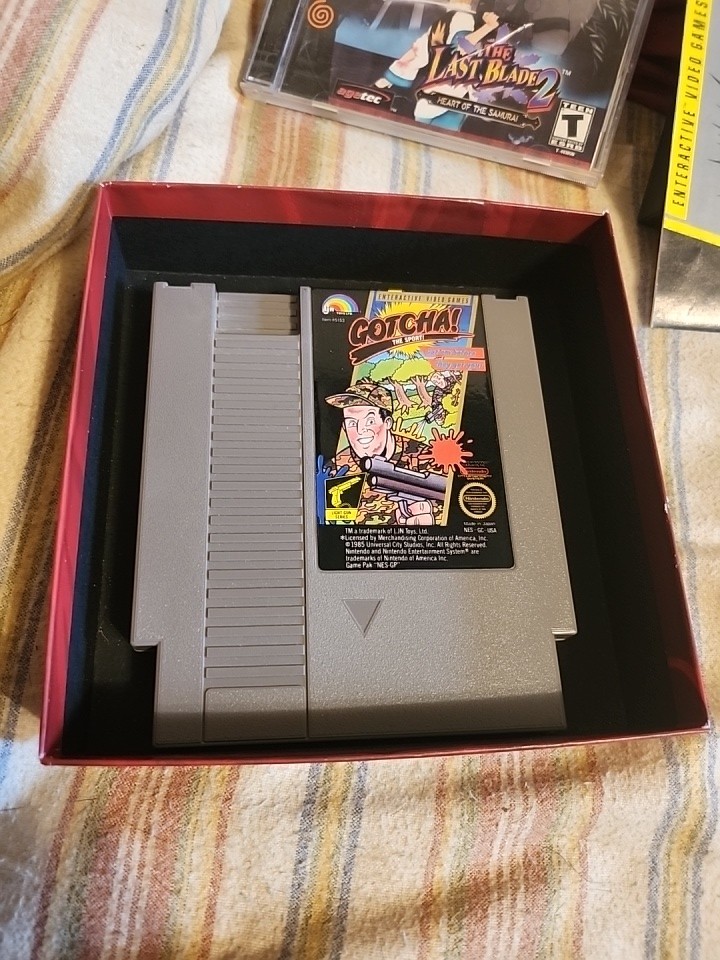 Gotcha! The Sport! Nintendo Entertainment System NES Game Cartridge W/ Manual