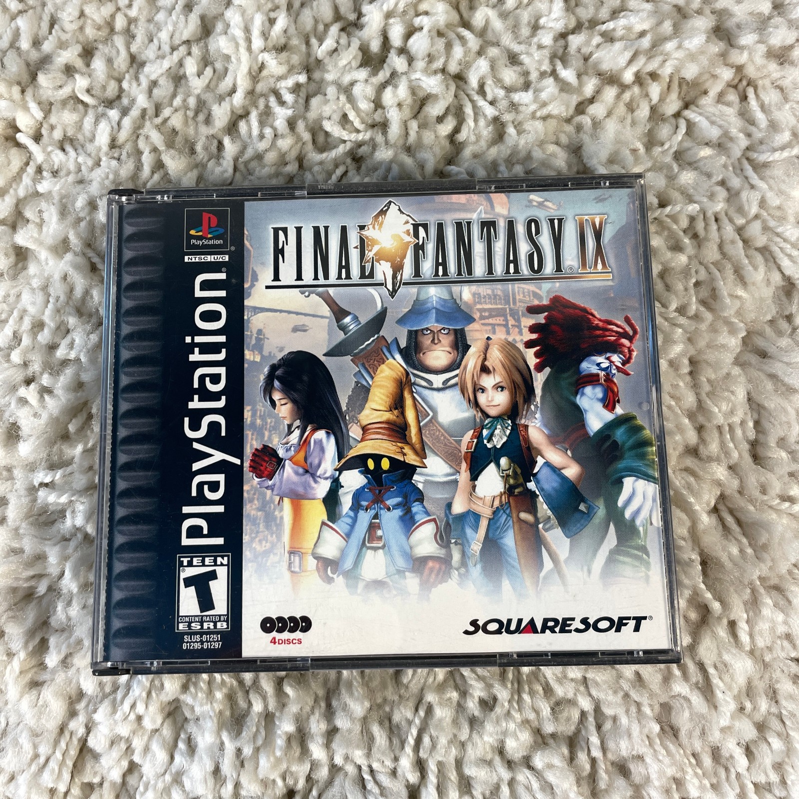 Final Fantasy IX 9 (Sony PlayStation 1, PS1 2000) No Manual Tested