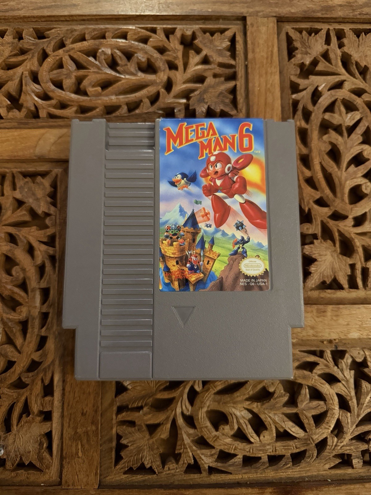 Mega Man 6 Nintendo Entertainment System original game
