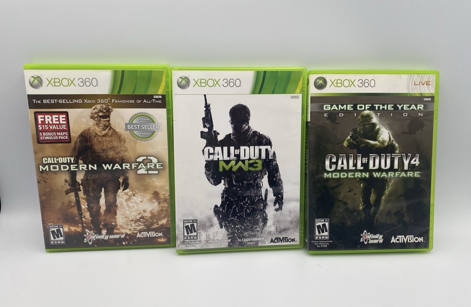 Call of Duty Modern Warfare Trilogy Microsoft Xbox 360