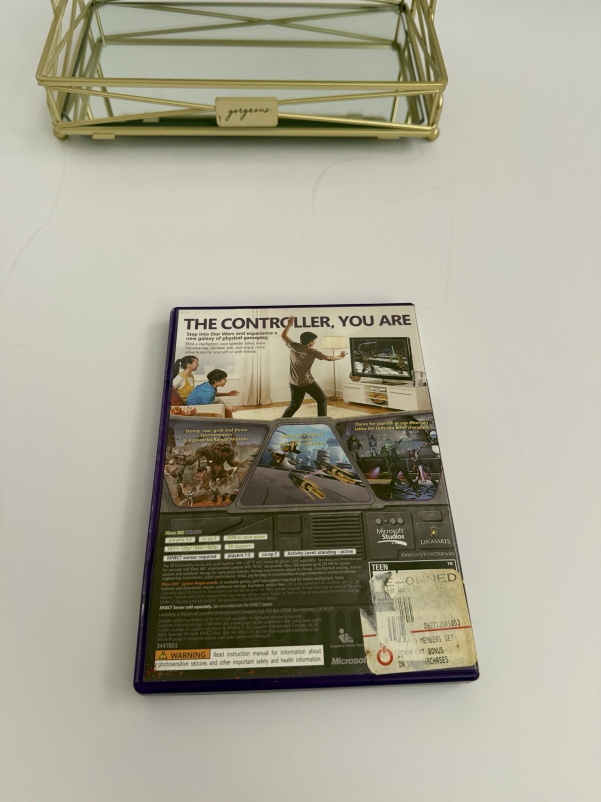 Star Wars Kinect for Xbox 360 CIB (Good)