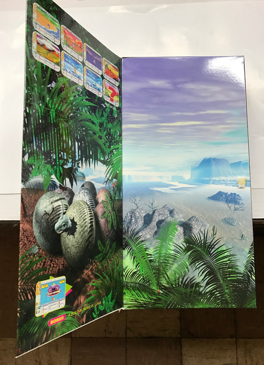 Rare Vintage 1997 CDROM Game DINO GOTCH Virtual Pet Dinosaur Autosoft Win 95 New