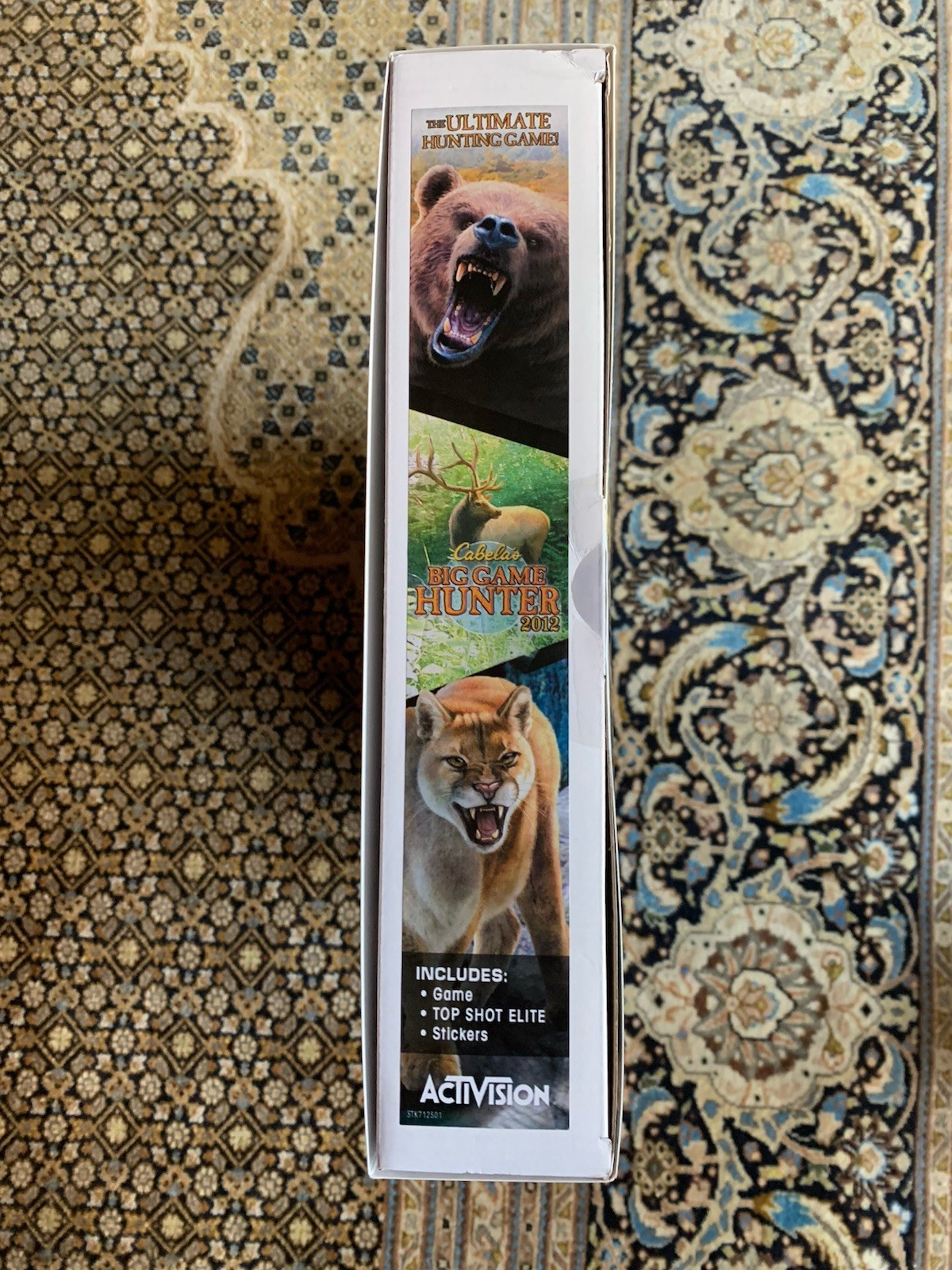 Cabela’s Big Game Hunter 2012 with Top Shot Elite Nintendo Wii Factory Sealed