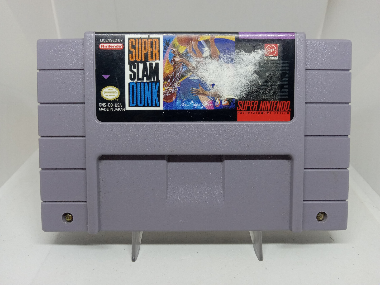Super Slam Dunk (Super Nintendo Entertainment System, 1993) SNES