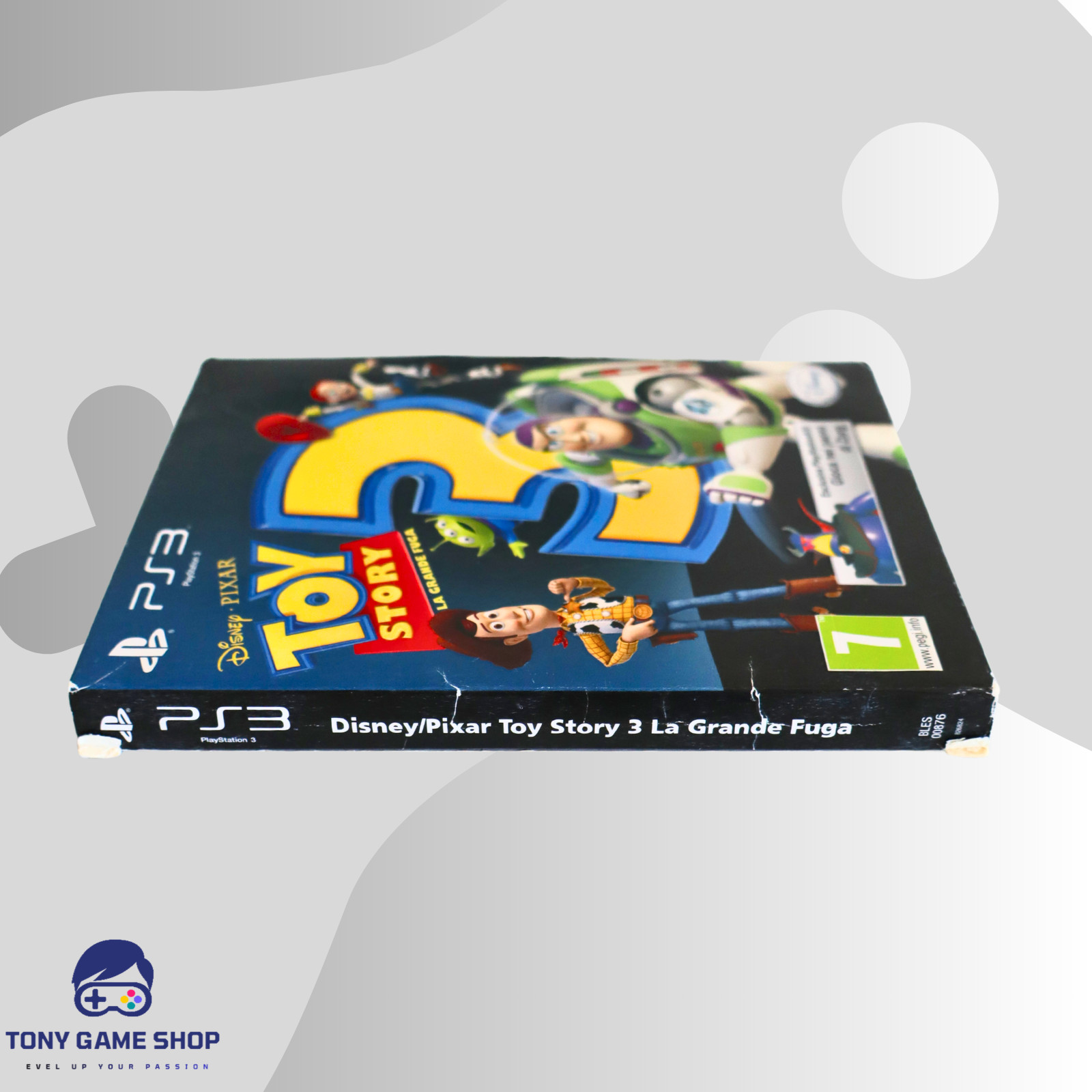 Toy Story 3 La Grande Fuga PS3 w/ Cardboard Italian Edition PlayStation 3 CIB