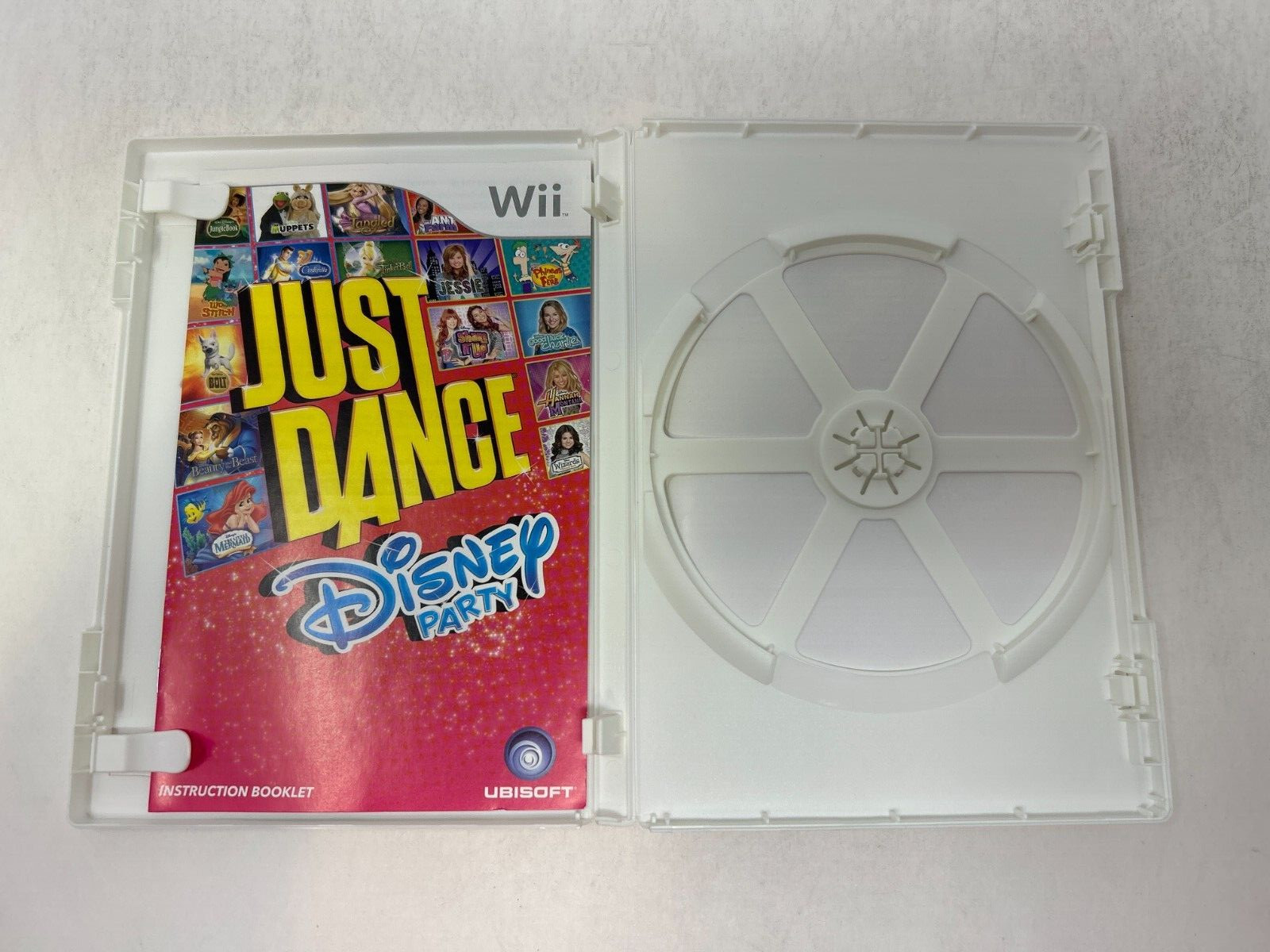 Case and Manual Only NO GAME Just Dance Disney Party Nintendo Wii Authentic