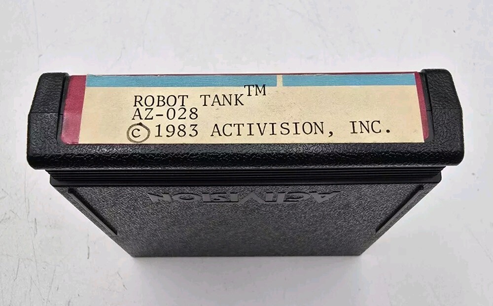 Ultra Rare Prototype Robot Tank Atari 2600, 1983 Activision tested loaner AZ-028