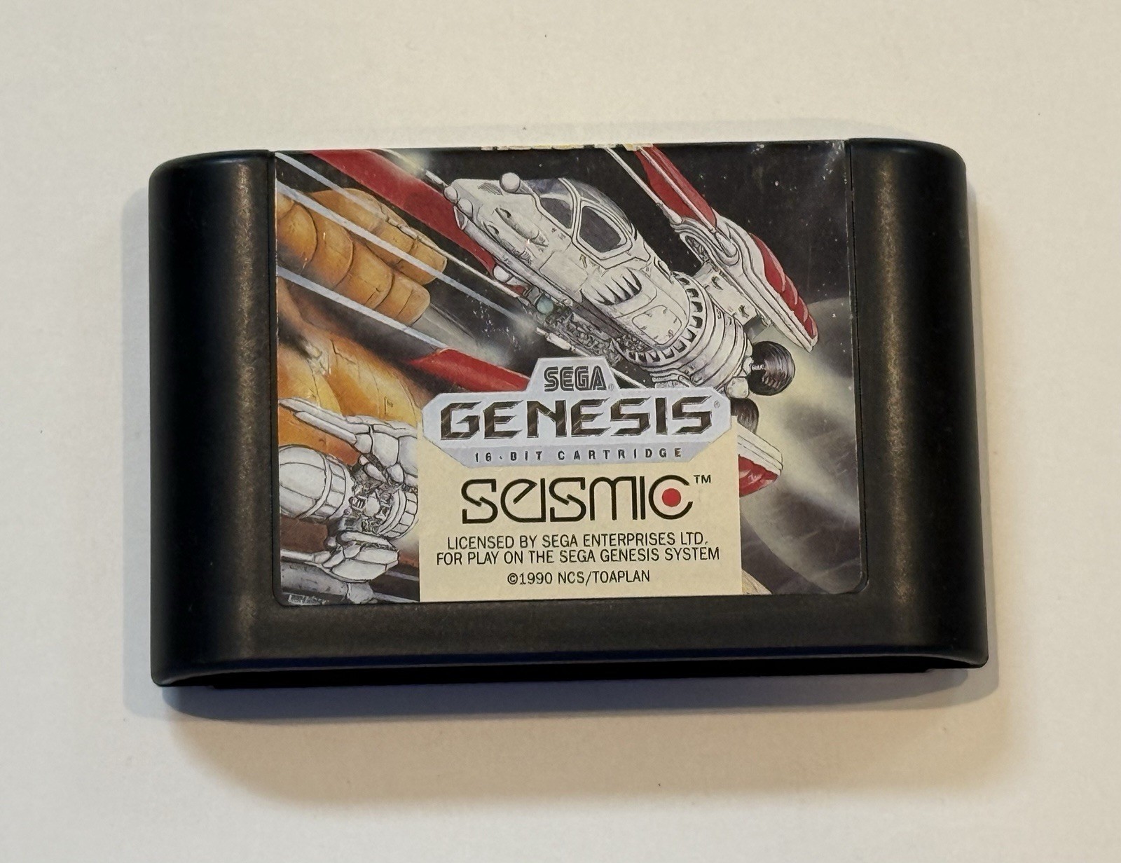 Hellfire (Sega Genesis, 1990) Shooter, CIB Complete W Manual
