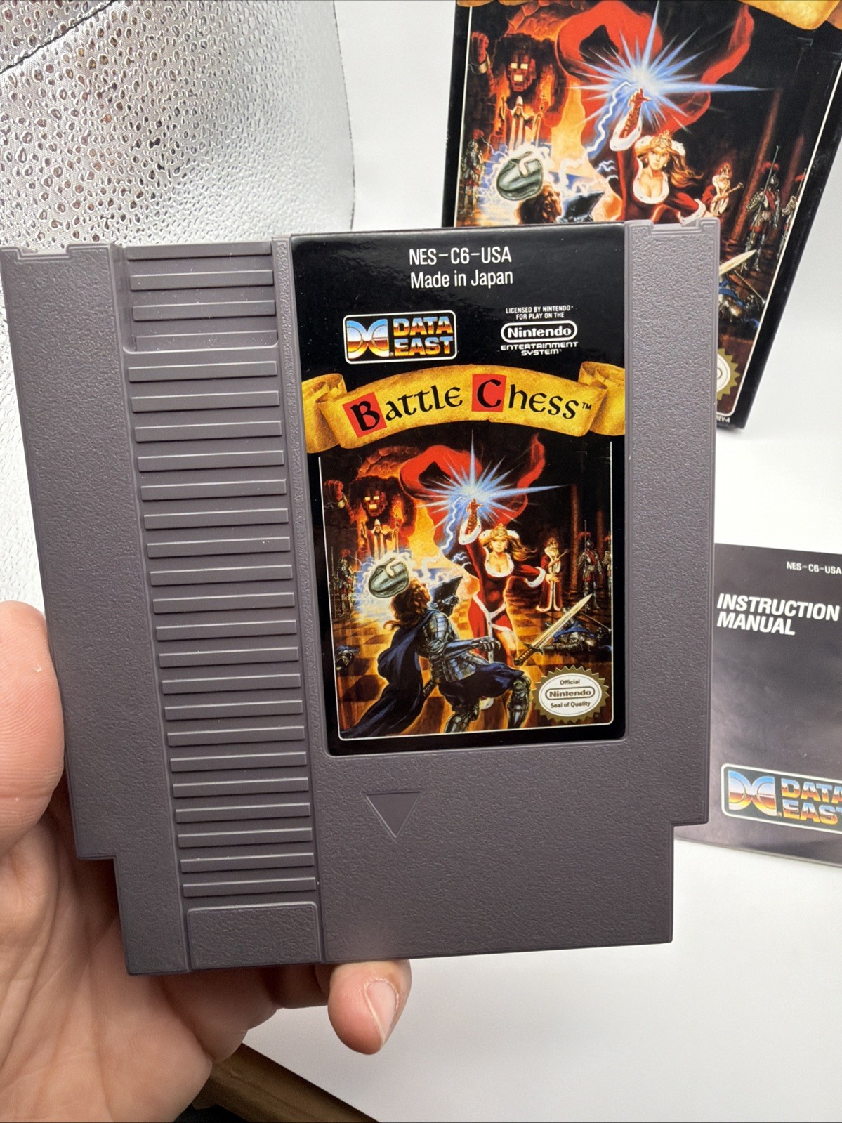 Battle Chess (Nintendo Entertainment System, 1990) Complete In Box