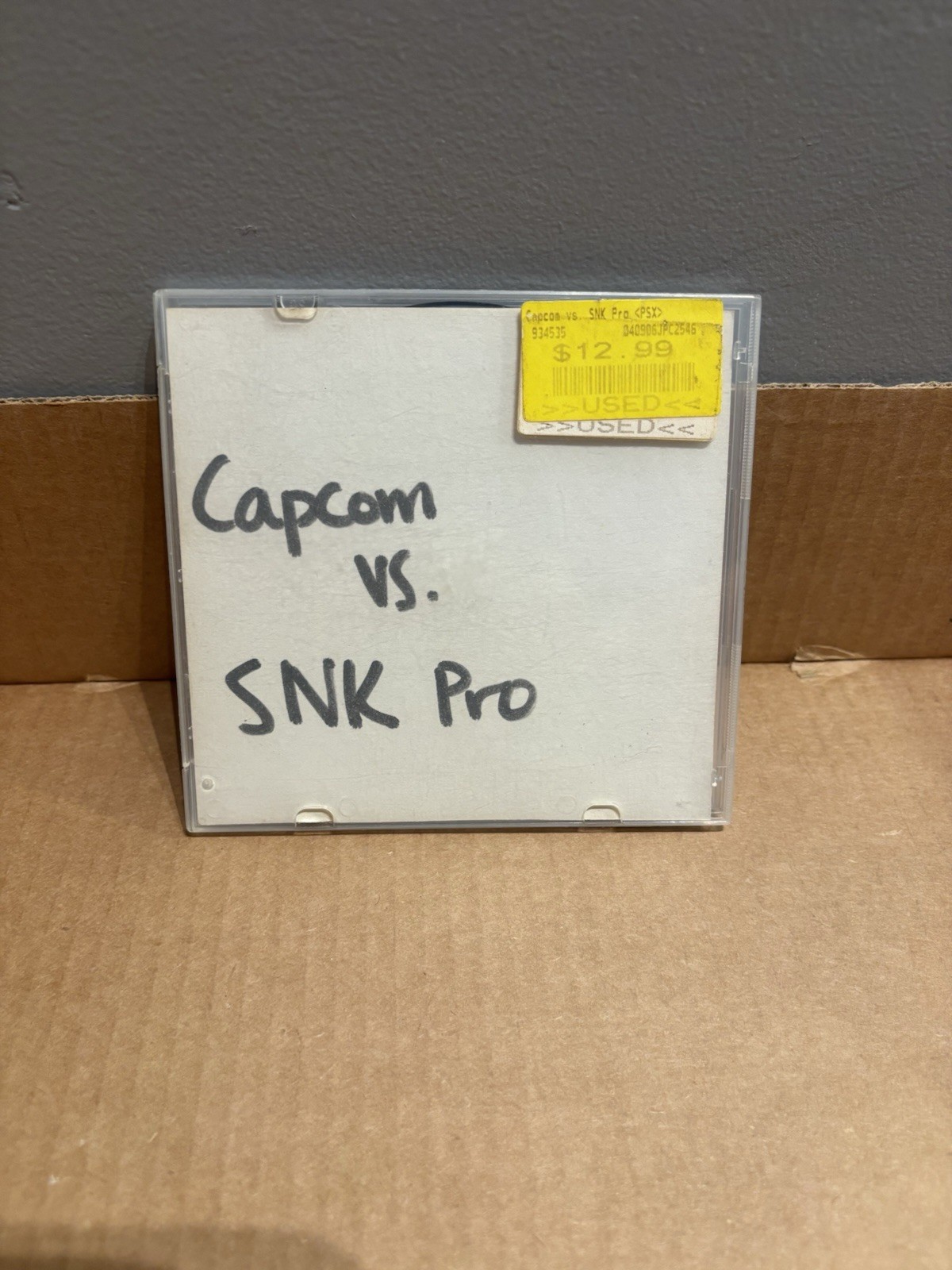 Capcom vs SNK Pro, Playstation PS1 – Disc only