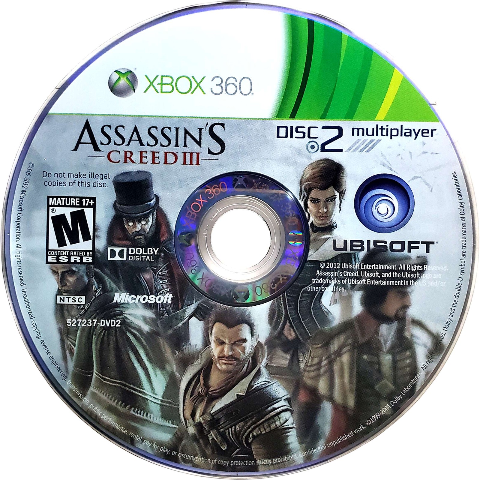 Assassin’s Creed III – Microsoft Xbox 360 Pristine Tested Authentic