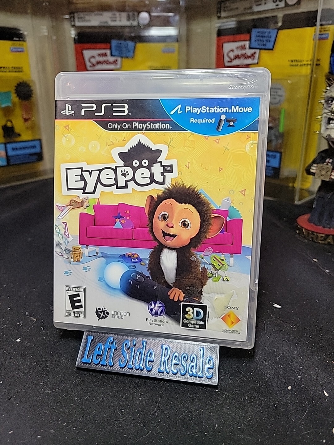 EyePet Sony (PlayStation 3, 2010) 3D Video Game Eye Pet PS3 – CIB –