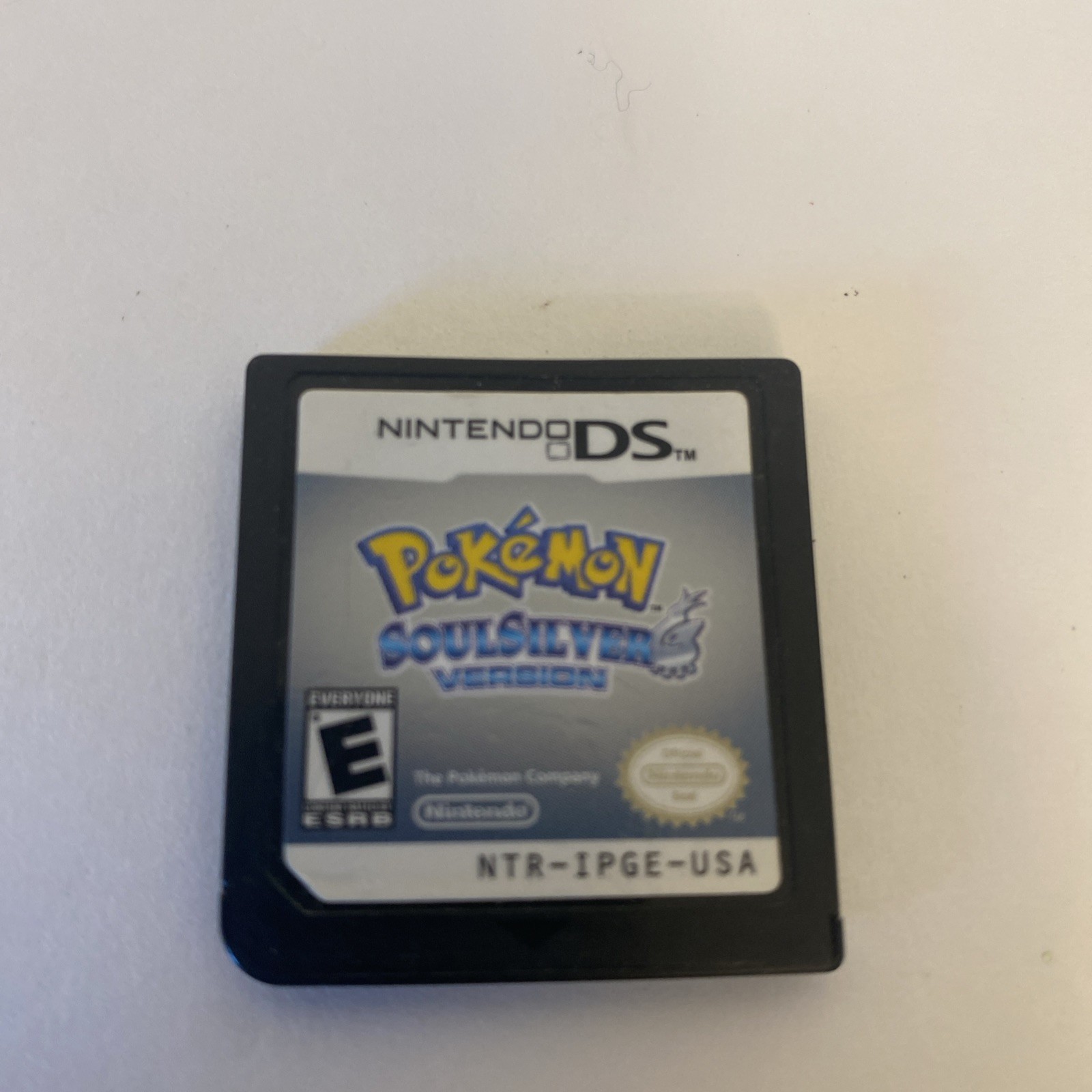 Pokemon SoulSilver Version DS 2010Authentic Game Case Instructions Tested Works