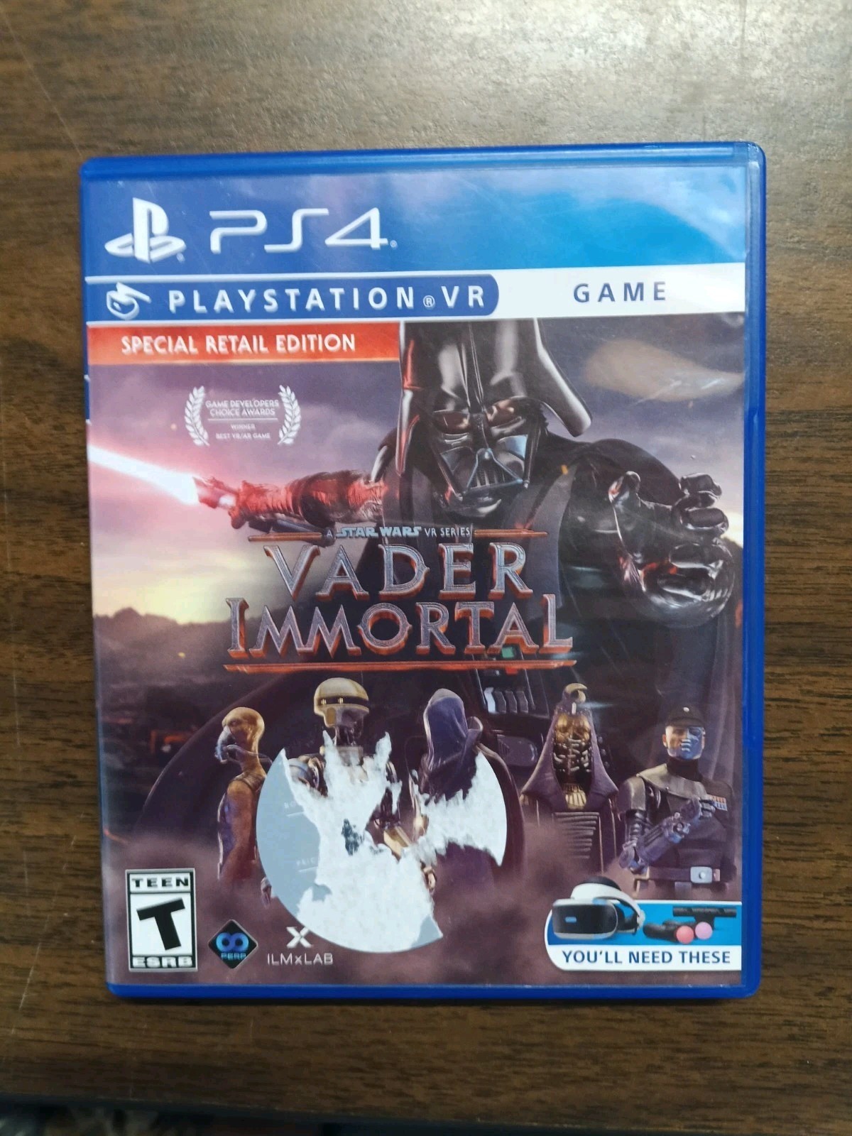 PS4 Vader Immortal: A Star Wars VR Series – Sony Playstation 4 – Tested