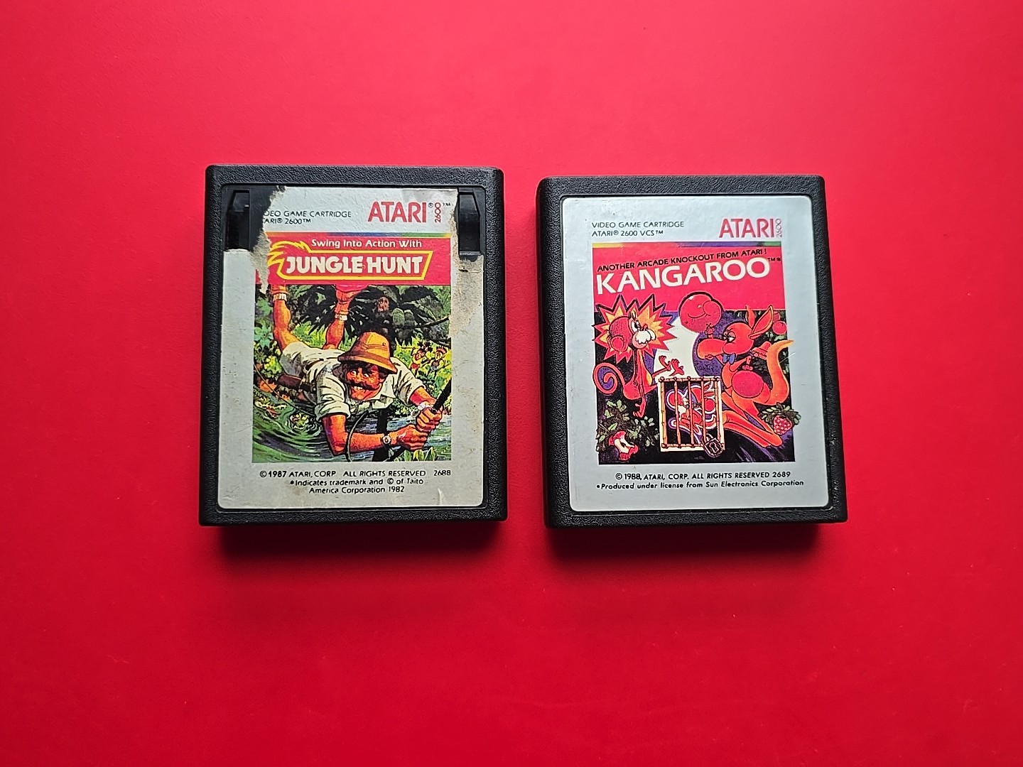 Atari 2600 Centipede E.T. Raiders Lost Ark Phoenix Silver Label 10 Games Works
