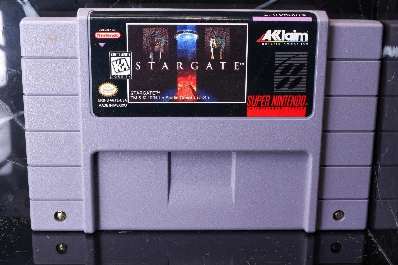 Stargate (Super Nintendo Entertainment System, SNES, 1995) Game Cartridge Only