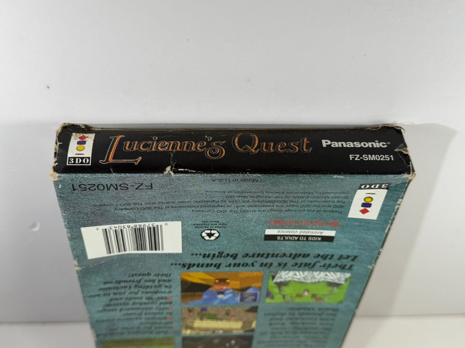 Lucienne’s Quest (Panasonic 3DO, 1995) CIB with inserts and reg. cards