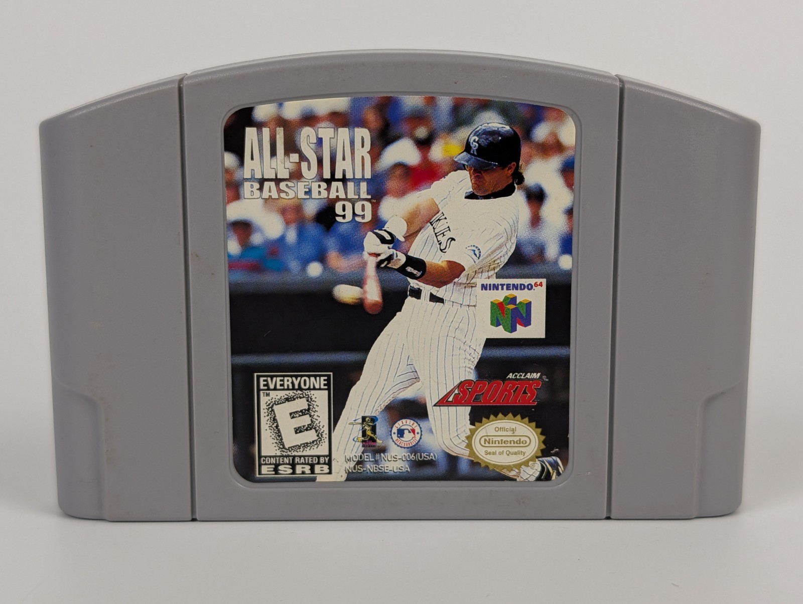 All-Star Baseball 99 (Nintendo 64, 1998 N64) ➡️AUTHENTIC Cartridge – Tested 🎮