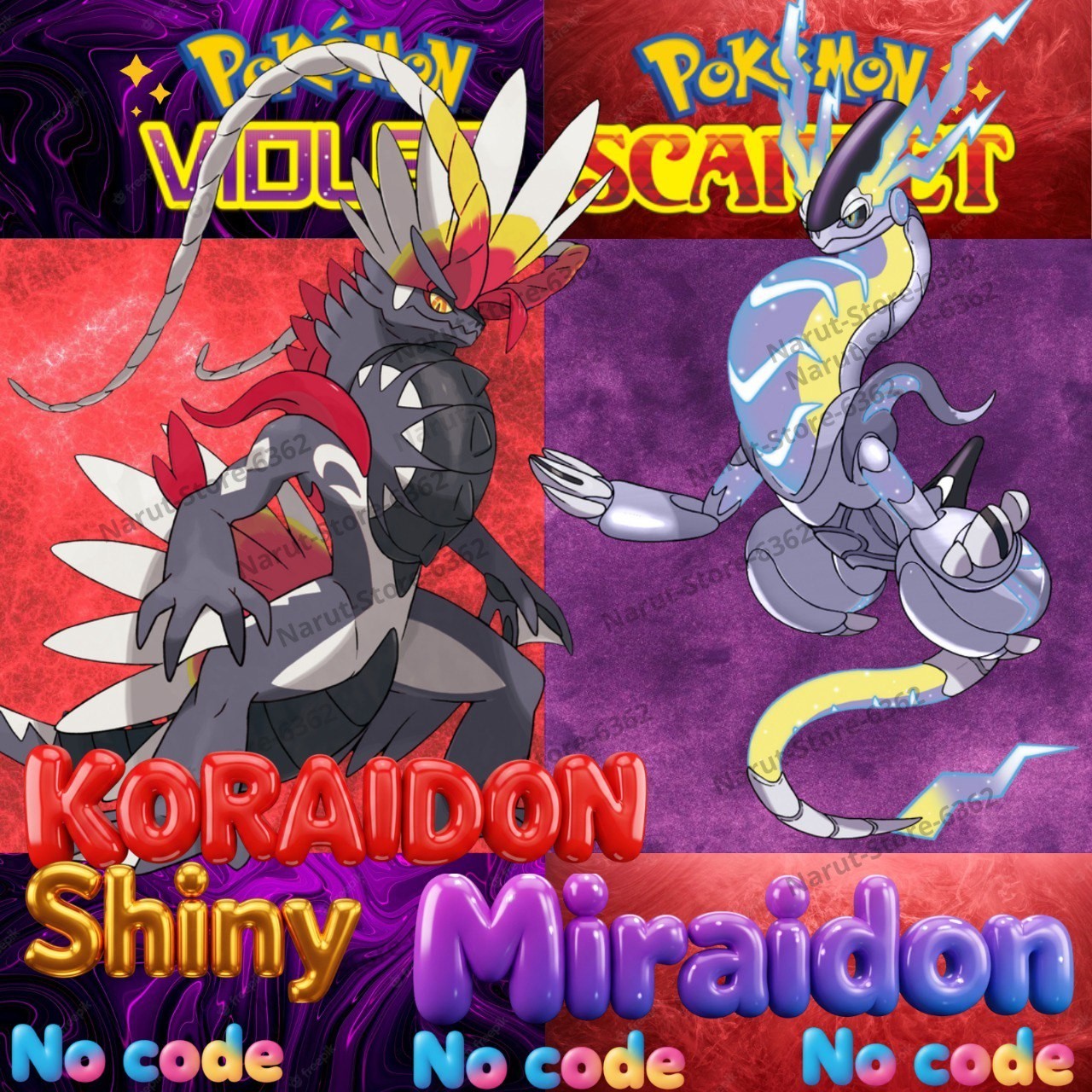 SHINY KORAIDON & MIRAIDON 2025🌟GAMESTOP🔥Untouched⚡Pokémon Scarlet & Violet