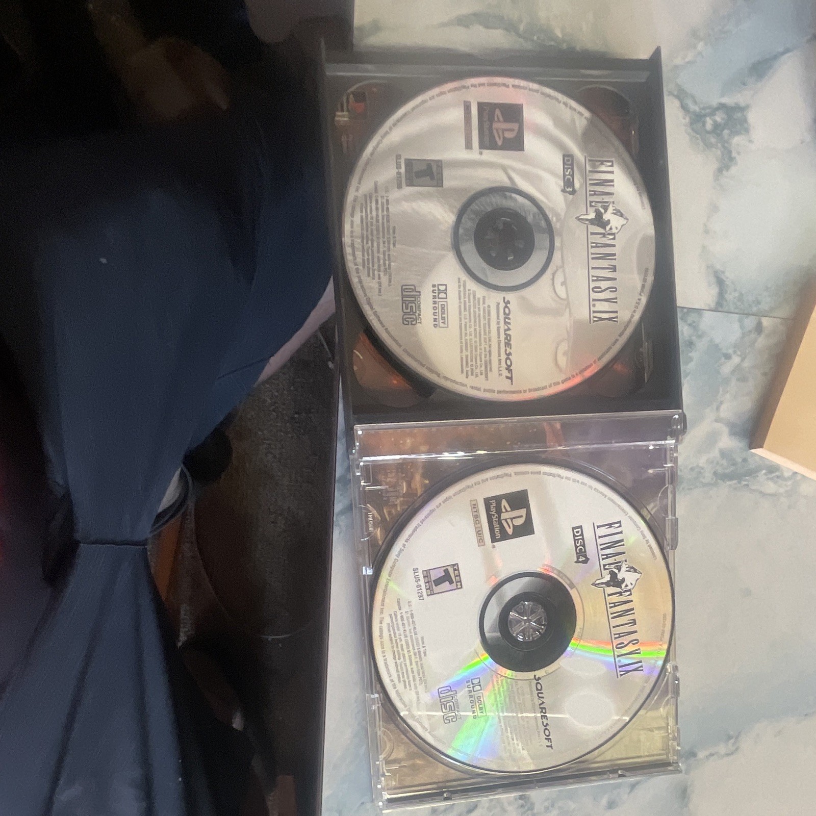 SquareSoft Final Fantasy IX PS1 Complete 4-Disc Set w/ Manual NTSC-U/C JRPG