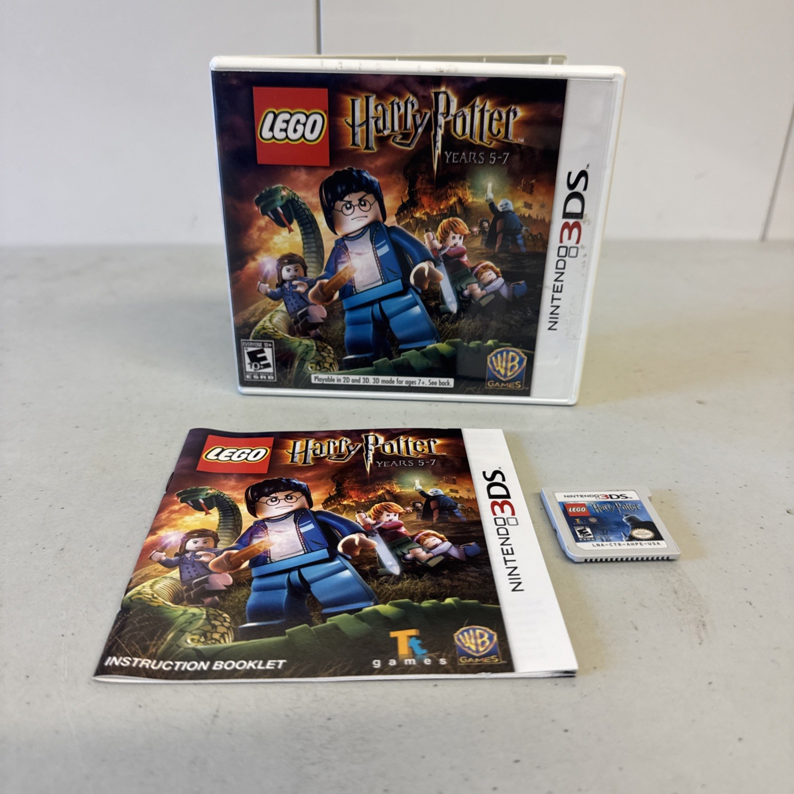 Lego Harry Potter Years 5-7 – Nintendo 3DS – Complete with Maual – TESTED WORKS