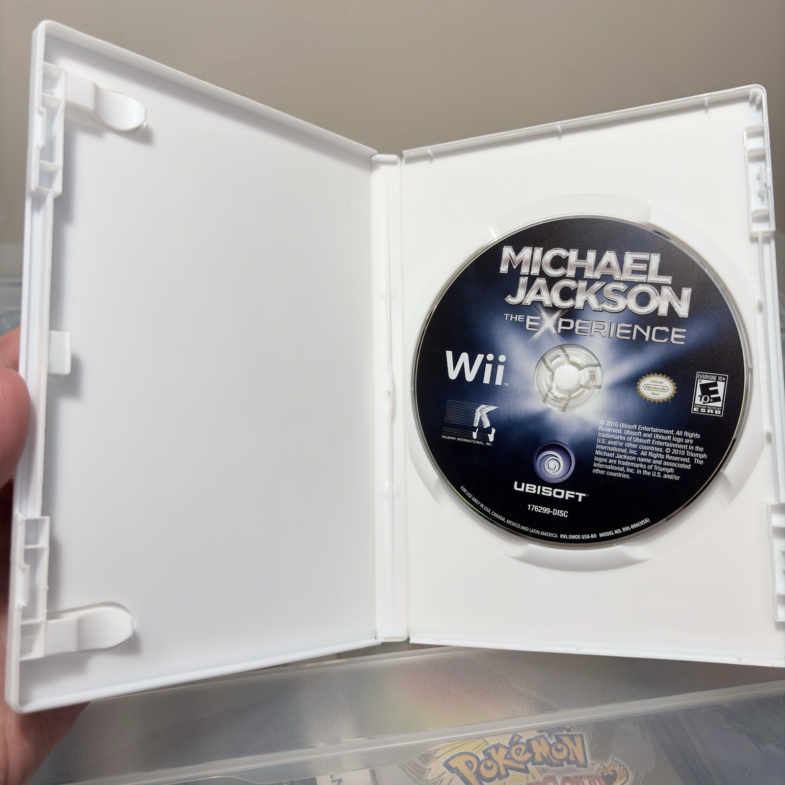 Michael Jackson The Experience Nintendo Wii Complete CIB Tested Clean No Glove