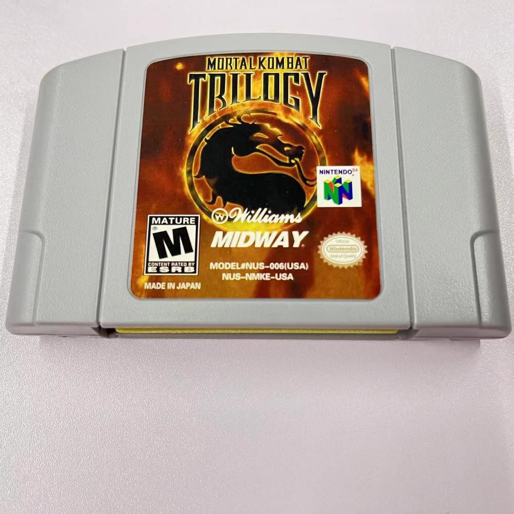Mortal Kombat Trilogy – Nintendo 64 (N64) Must-have for fans Vintage cartridge