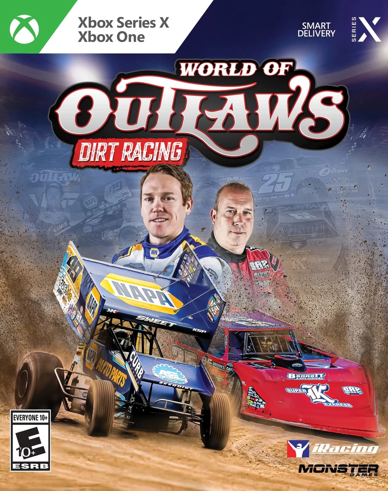 World Of Outlaws Dirt Racing – XBOX SERIES X XBOX ONE – Brand New Sealed US