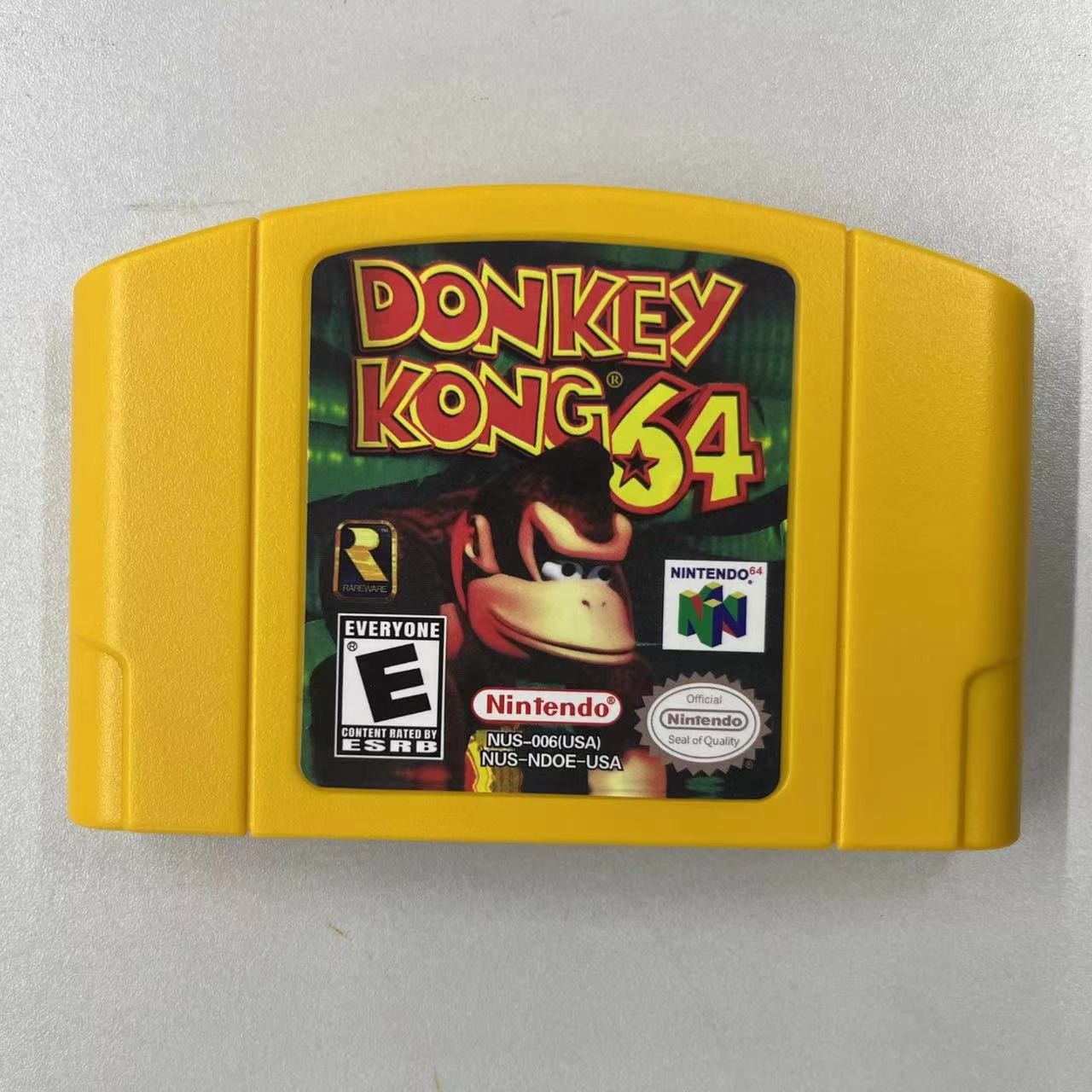 Donkey Kong 64 (Nintendo 64 N64) Classic Adventure Platform Game Cartridge US