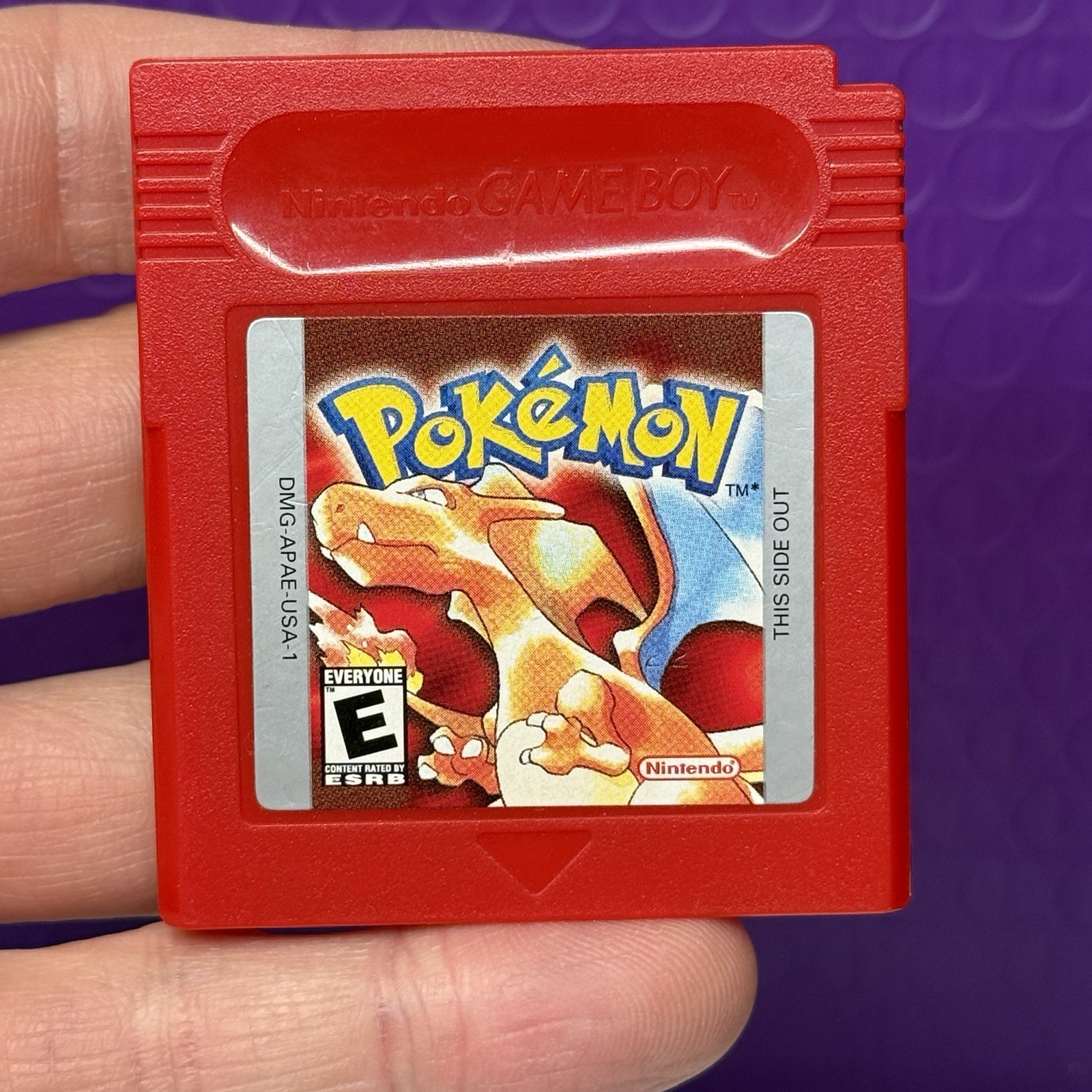 Pokemon Red Version – GameBoy [Authentic – New Save Battery] Cartridge Only