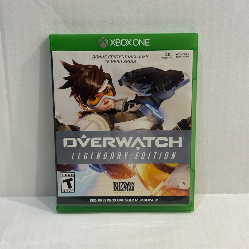 Overwatch Legendary Edition Xbox One Physical Disc w/ Case Bonus Content