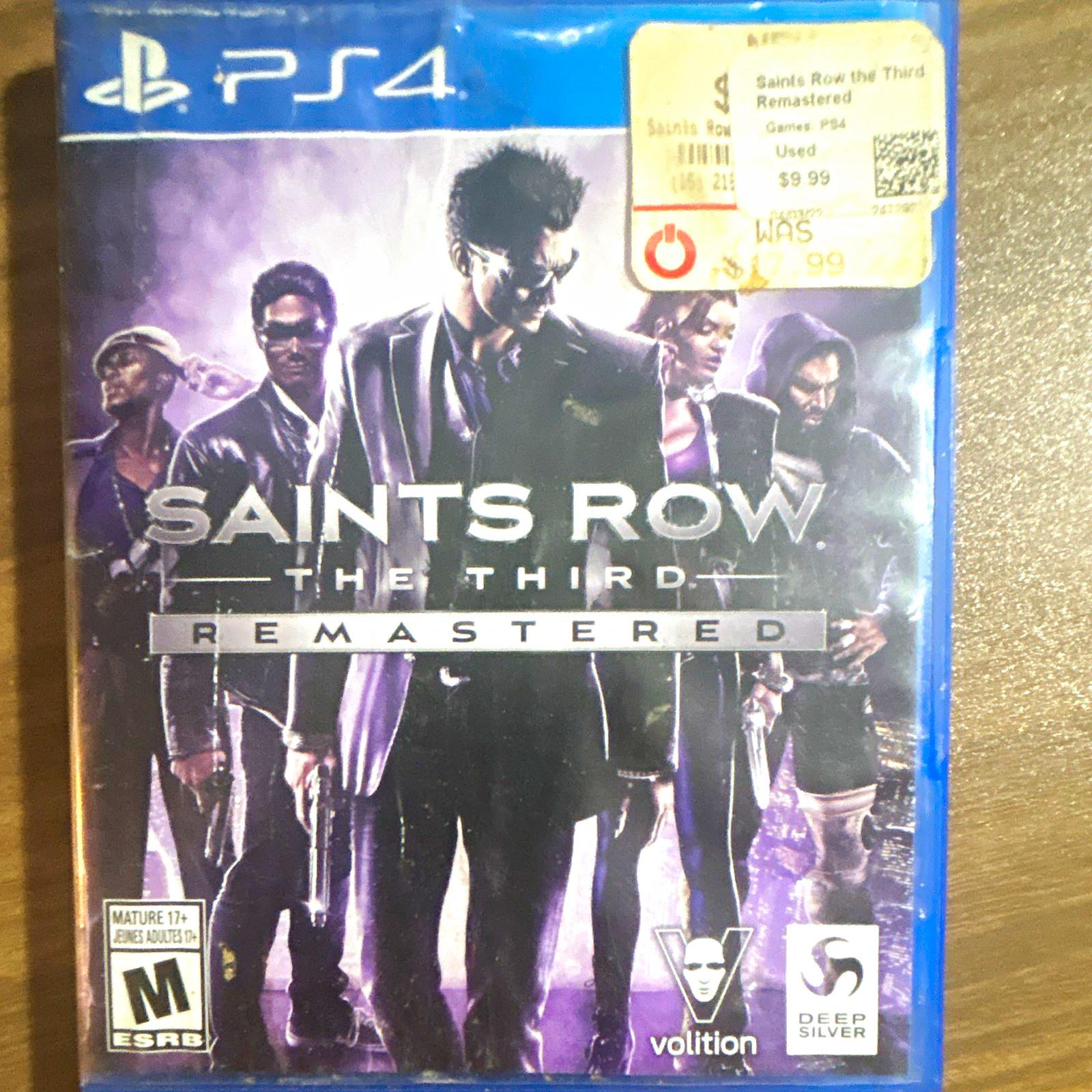 Deep Silver Saints Row: The Third Remastered PS4 Open World M 2020 NTSC-U/C
