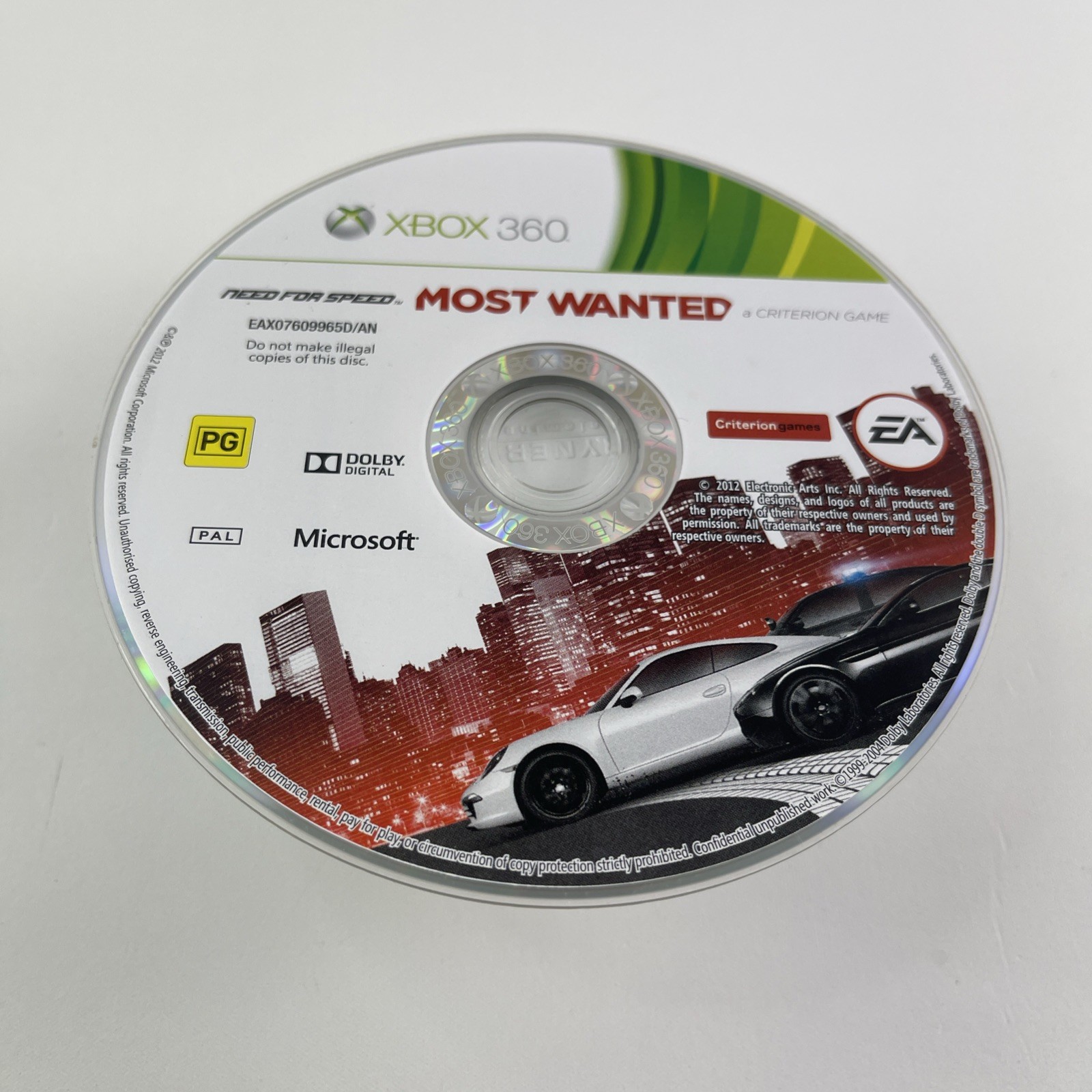 Need for Speed: Most Wanted “LIMITED EDITION” – Microsoft Xbox 360 -PAL