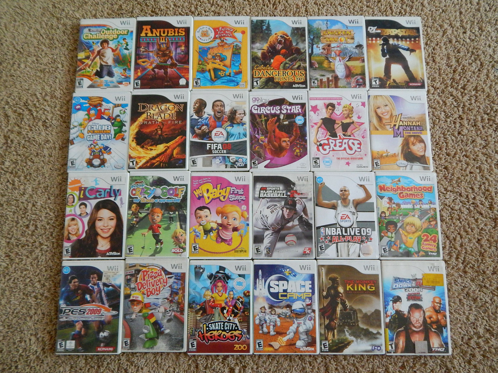 Nintendo Wii Games! Choose from Selection! $3.95-$5.95 Each! Buy 3 Get 4th Free!