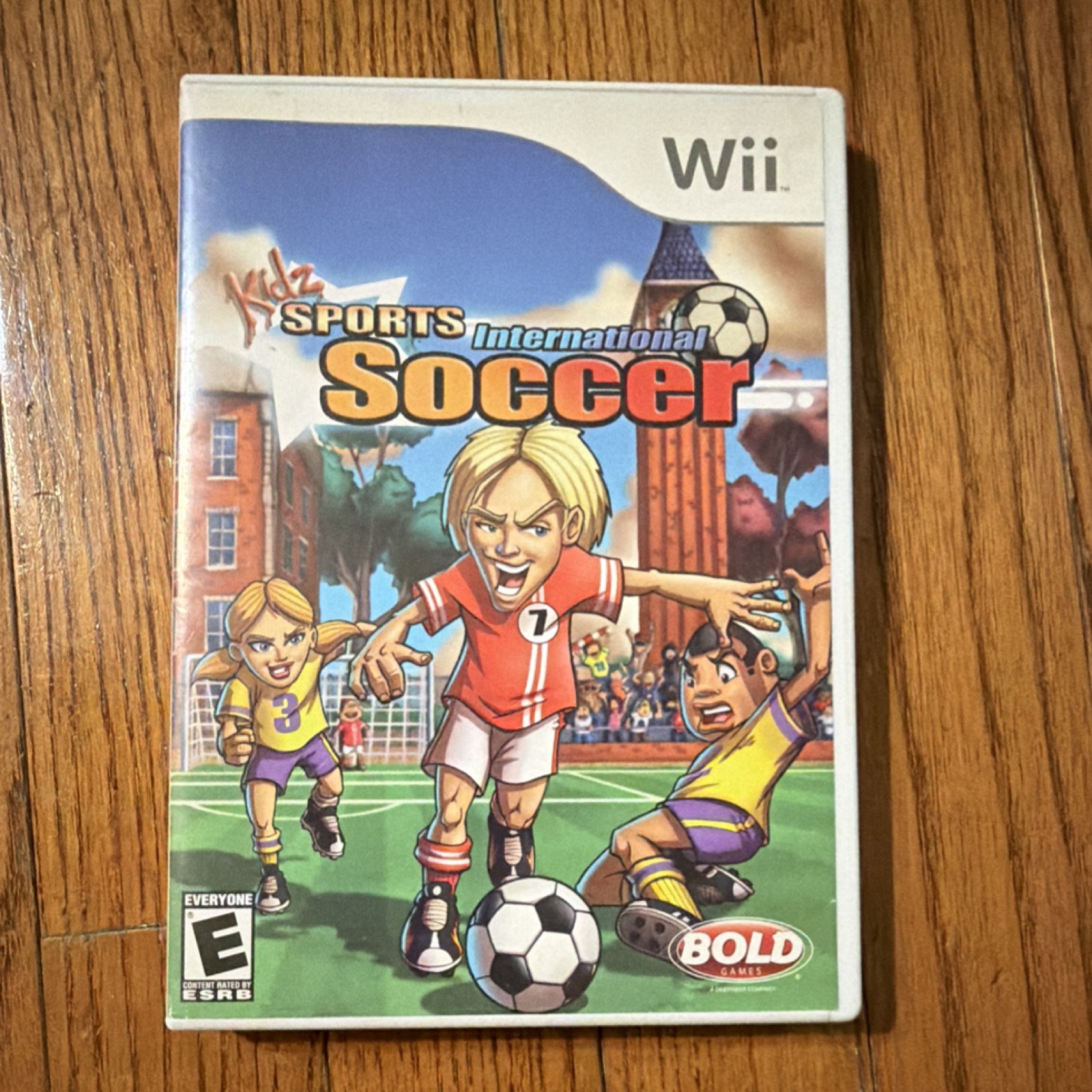 BOLD Games Kidz Sports International Soccer Nintendo Wii Complete w/ Manual 2008