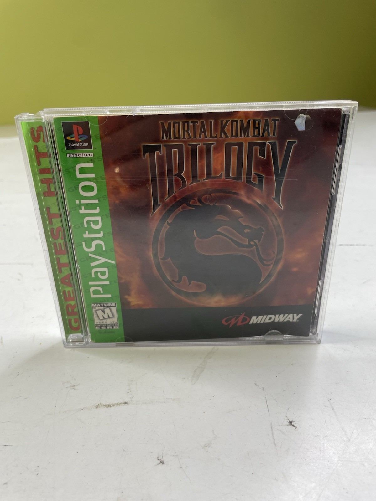 Mortal Kombat Trilogy (Sony PlayStation 1, 1996) Greatest Hits PS1 CIB Complete