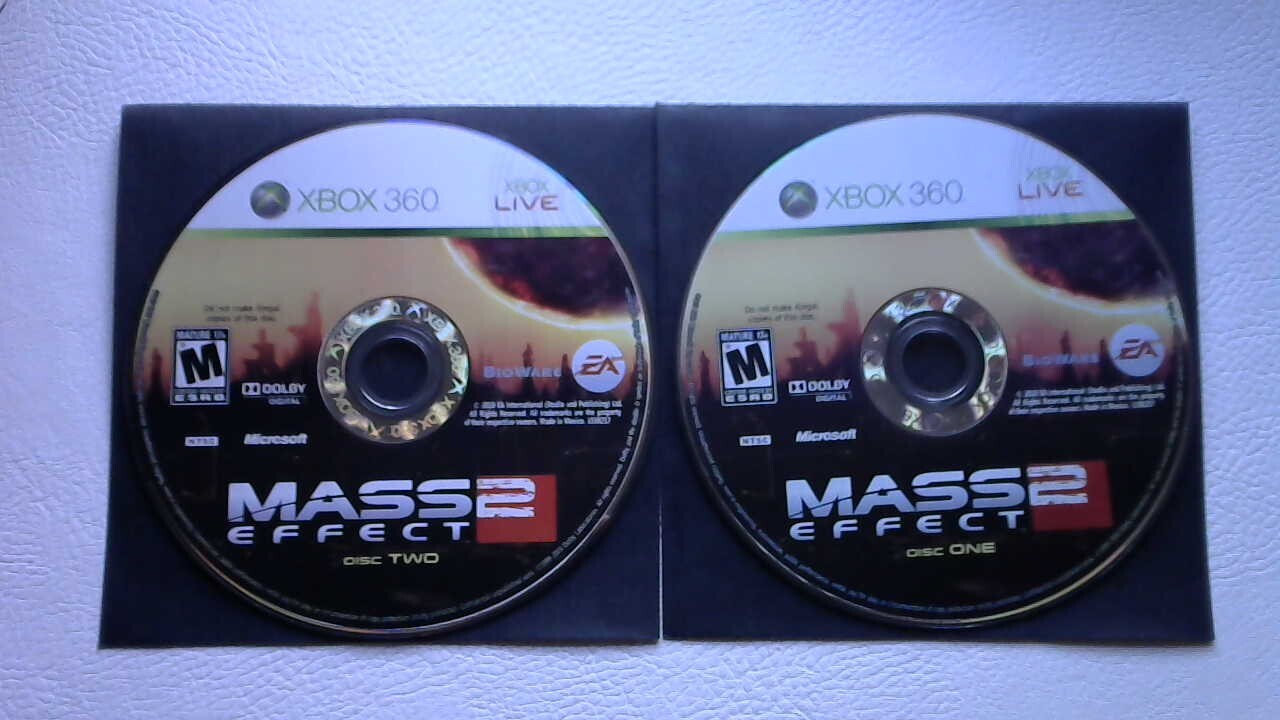 Mass Effect 2 (2 Disc Set ) (Microsoft Xbox 360, 2010)