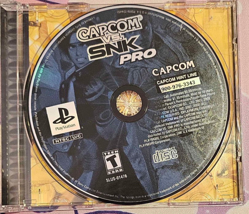 Capcom vs SNK Pro (Playstation, 2002)