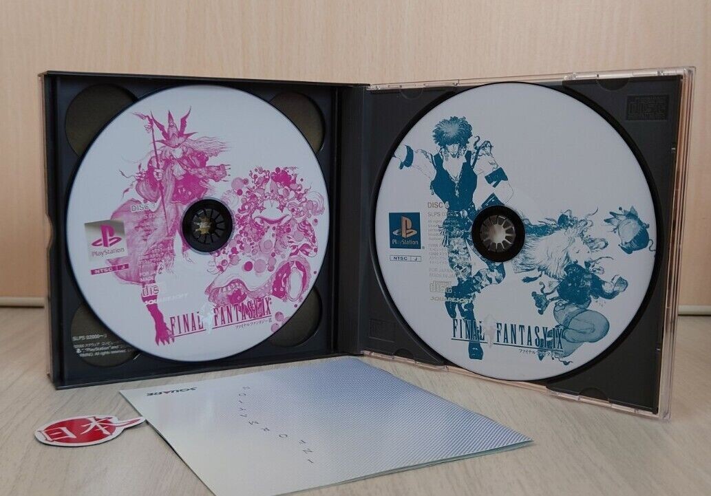 Final Fantasy 9 + SPINE CARD IX FF9 PlayStation NTSC-J JAPAN SAME DAY FREE SHIP