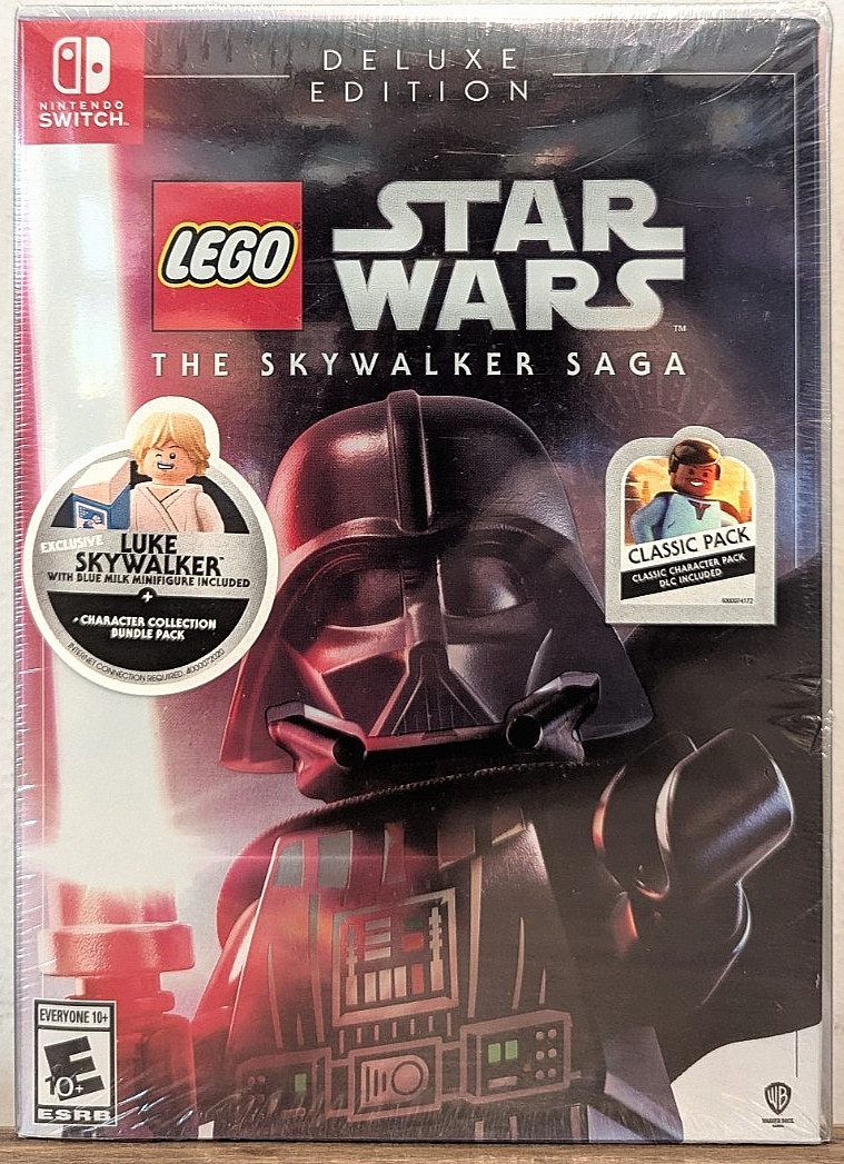 NEW LEGO Star Wars The Skywalker Saga – Deluxe Edition, Nintendo Switch (sealed)