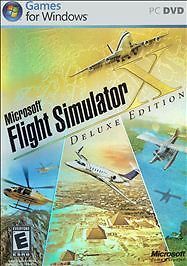 Microsoft Flight Simulator X: Deluxe Edition (PC, 2006) Complete