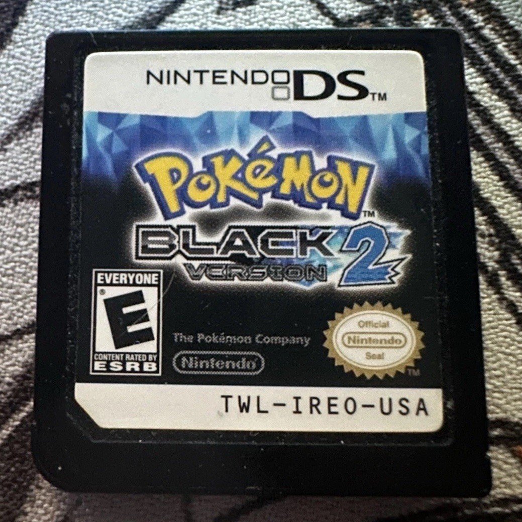 Pokémon Black 2 AUTHENTIC COPY Nintendo DS NTSC-U/C CARTRIDGE ONLY (TESTED)