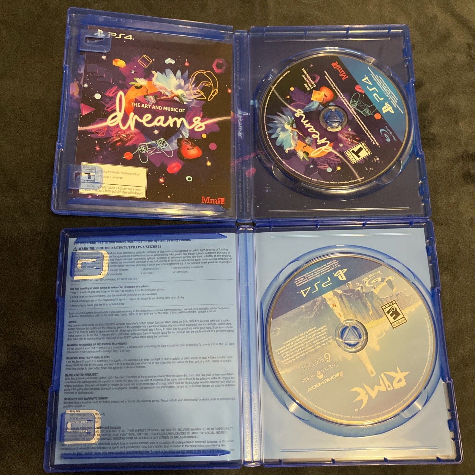 PS4 Cozy Bundle – Tearaway, Cat Quest, Dreams, NoManSky, Rime, LittleDragonCafe