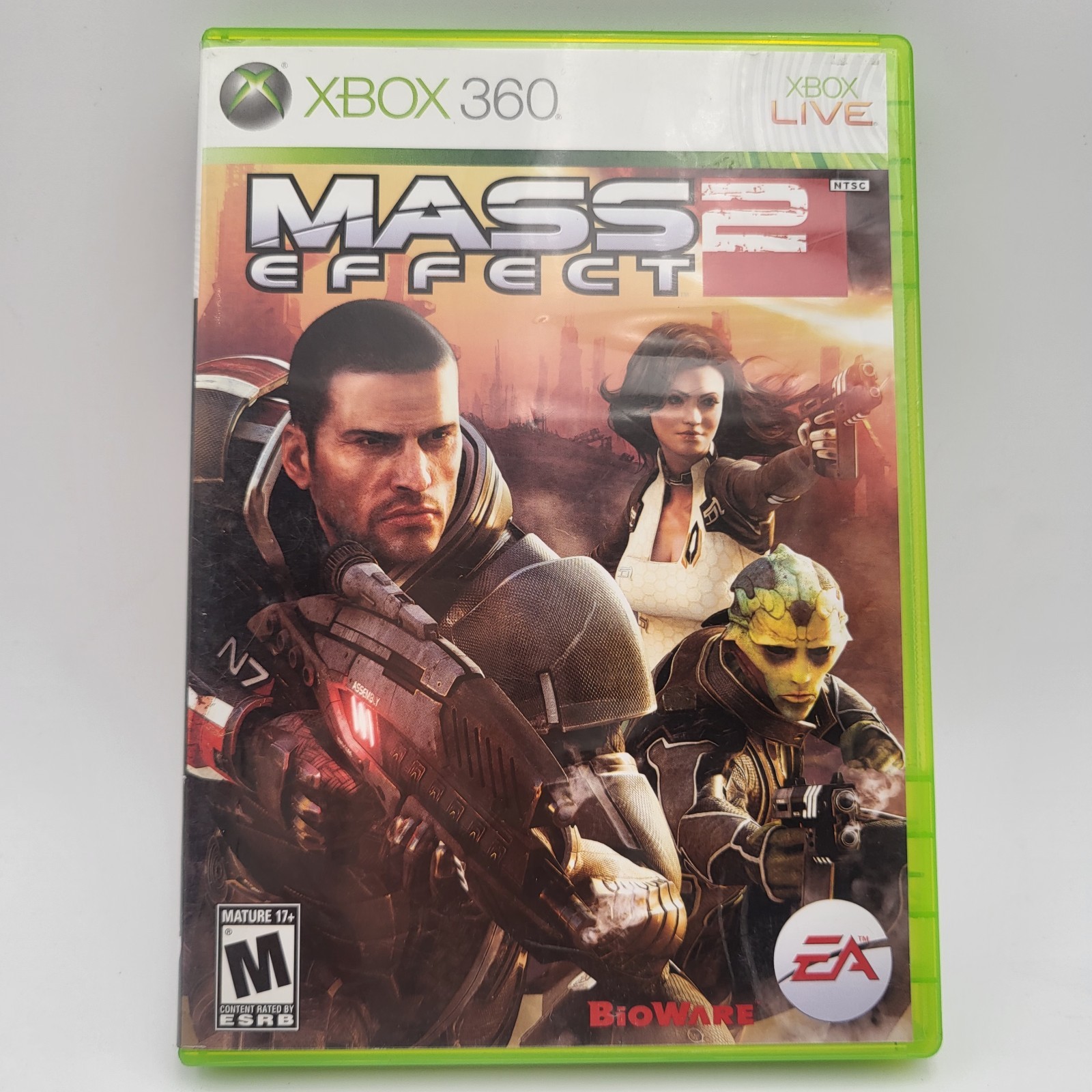 Mass Effect 2 Microsoft Xbox 360 2010 Complete Tested & Working