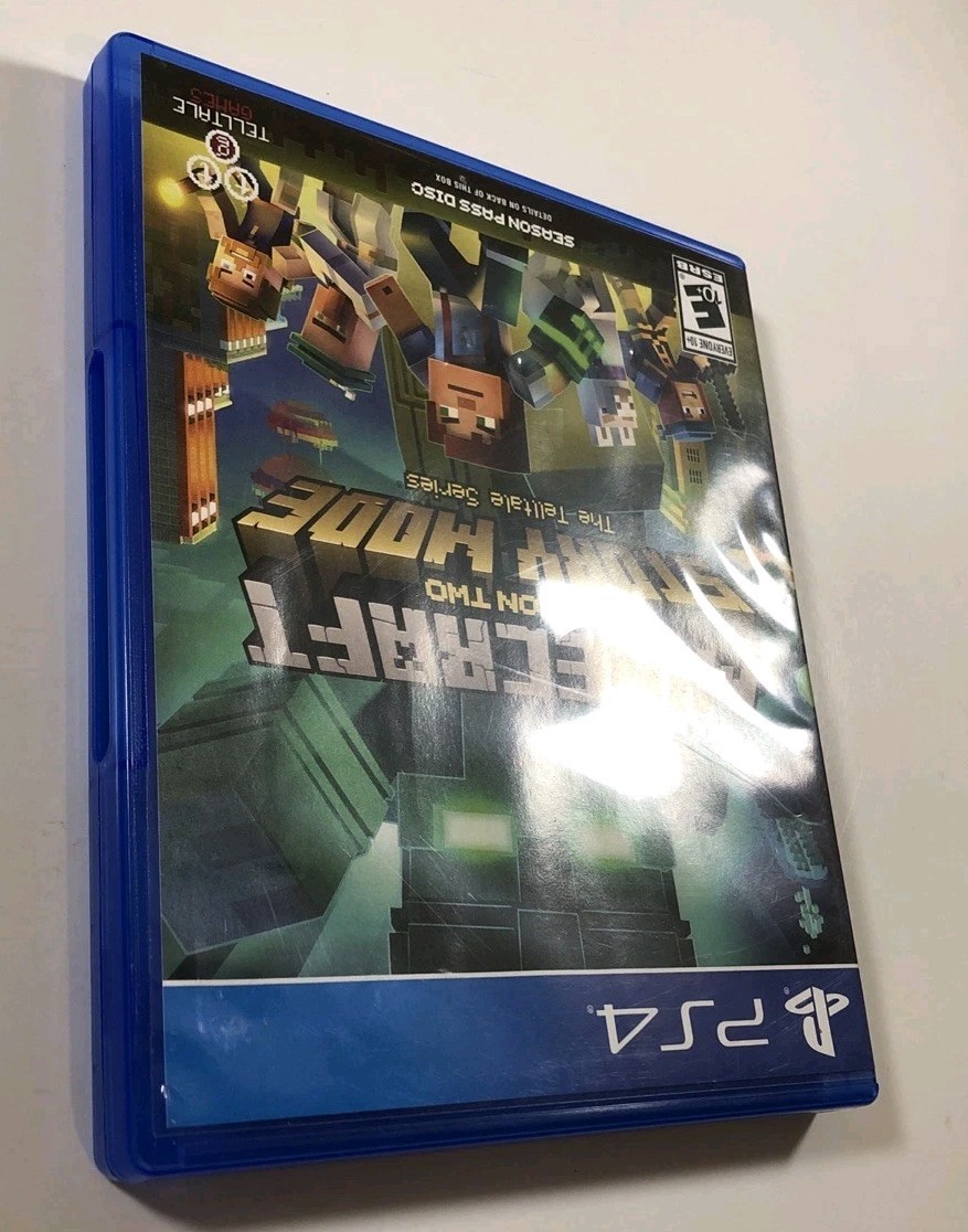 Minecraft Story Mode The Complete Adventure AND Season Two (PlayStation 4 / PS4)